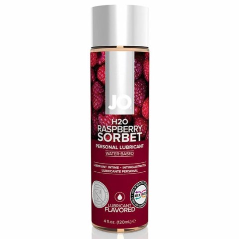 Lubrykant - System JO Wodny Lubrykant Malinowy Sorbet 120 ml