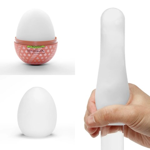 Tenga - Masturbator Ręczny W Kształcie Jajeczka Egg Combo