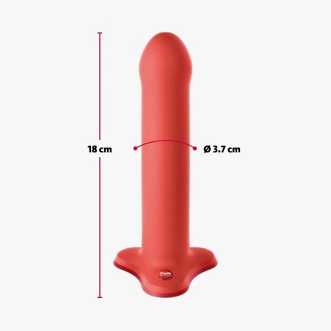 Fun Factory - Silikonowe Dildo Magnum 18,3 cm Czerwone