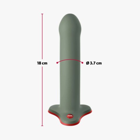 Fun Factory - Silikonowe Dildo Magnum 18,3 cm Oliwkowe