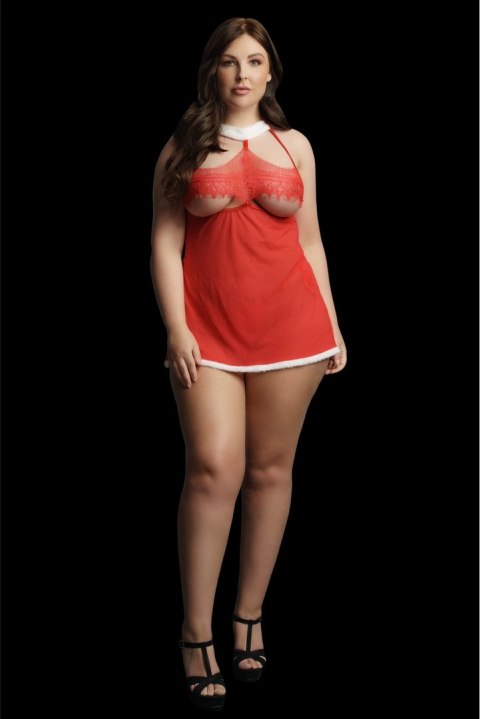 Le desir - Koszulka z wiązaniem na szyje Merry Plus Size