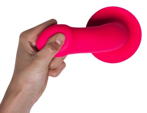 Adrien Lastic - Silikonowe Miękkie Dildo 16,8 cm Hitsens 2 Czerwone