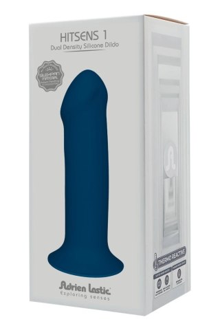 Adrien Lastic - Silikonowe Miękkie Dildo 18 cm Hitsens 1 Niebieskie