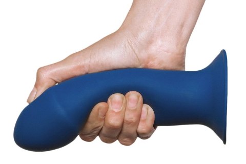 Adrien Lastic - Silikonowe Miękkie Dildo 18 cm Hitsens 1 Niebieskie