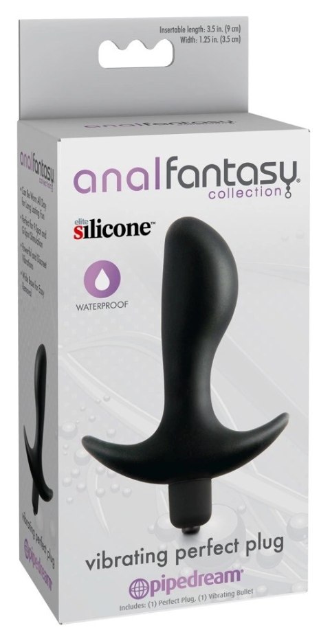 Anal Fantasy - Wibrujący Korek Analny Do Stymulacji Prostaty