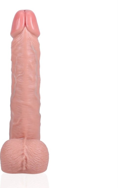 RealRock - Extra duże realistyczne dildo z jądrami 33 cm