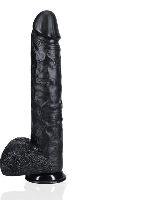 RealRock - Extra duże realistyczne dildo z jądrami 35,5 cm