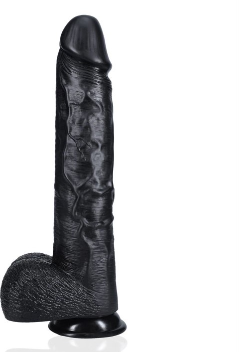 RealRock - Extra duże realistyczne dildo z jądrami 38 cm