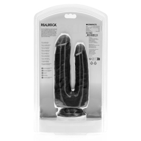 RealRock - Realistyczne podwójne dildo 15,2 cm