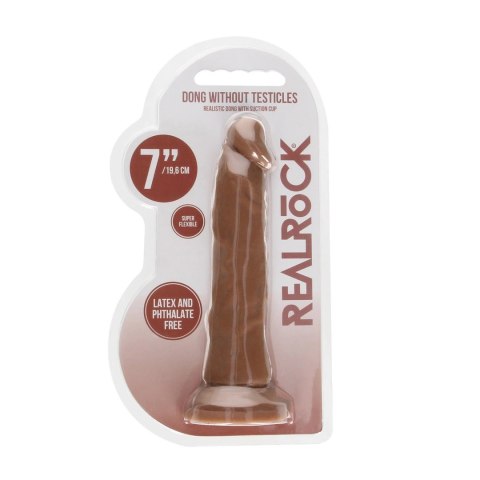 RealRock - Bardzo realistyczne dildo z wypukłymi żyłami 17 cm