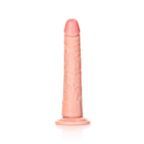 RealRock - Cienkie realistyczne dildo z przyssawką 20,5 cm