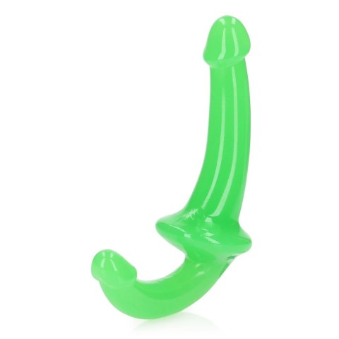 RealRock - Dildo StrapOn świecące w ciemności 13,5 cm