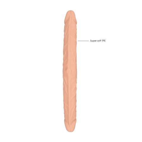 RealRock - Podwójne wygięte dildo mega długie 36cm