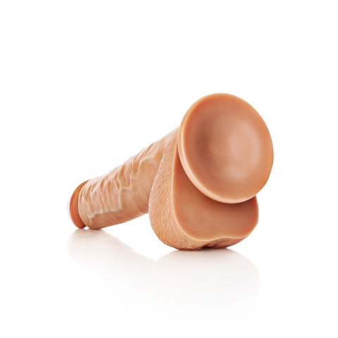 RealRock - Proste realistyczne dildo z jądrami i przyssawką 30,5 cm