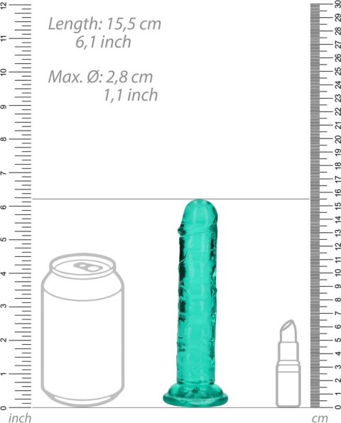 RealRock - Realistyczne dildo z przyssawką 14,5 cm