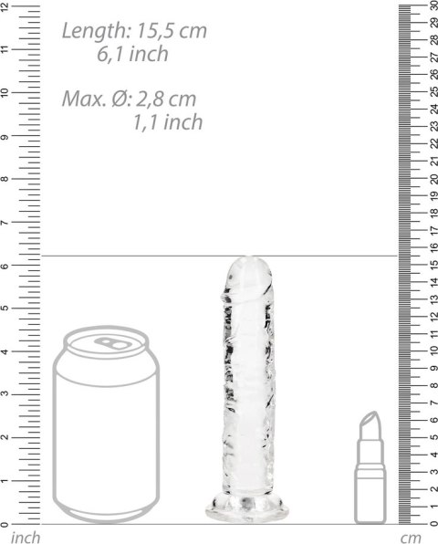 RealRock - Realistyczne dildo z przyssawką 14,5 cm