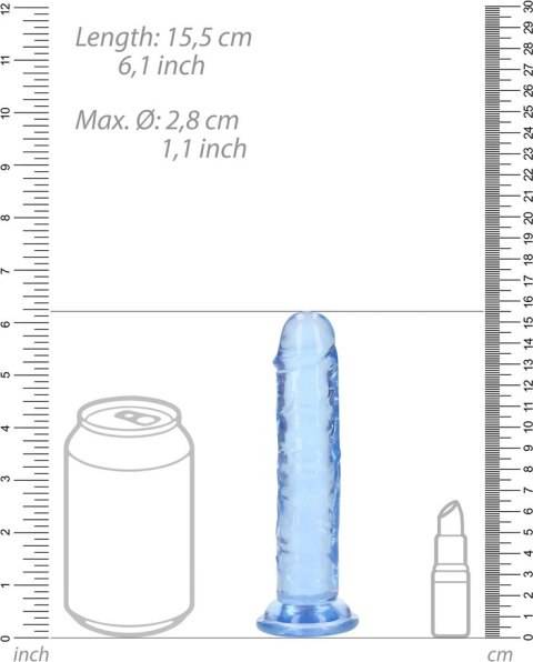 RealRock - Realistyczne dildo z przyssawką 14,5 cm