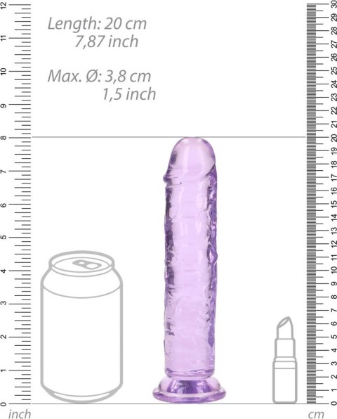 RealRock - Realistyczne dildo z przyssawką 18 cm