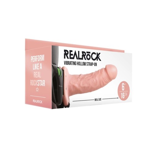 RealRock - Wibrujące dildo StarpOn 15,5 cm