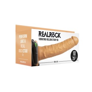 RealRock - Wibrujące dildo StarpOn 24,5 cm