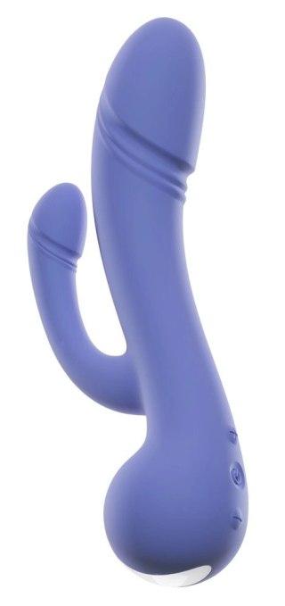 AWAQ.U - Wibrator Króliczek Ze Stymulatorem Analnym Fioletowy Vibrator 4