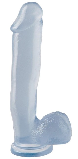 Basix - Realistyczne Dildo Z Jądrami Przezroczyste 31 Cm