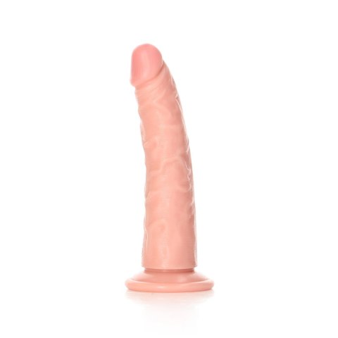 RealRock - Cienkie realistyczne dildo z przyssawką 15,5 cm