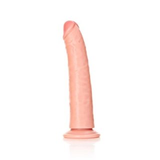 RealRock - Cienkie realistyczne dildo z przyssawką 18 cm