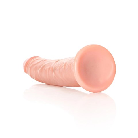 RealRock - Cienkie realistyczne dildo z przyssawką 18 cm