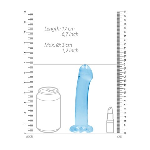 RealRock - Dildo z przyssawką gładkie 17 cm