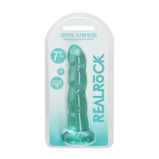 RealRock - Dildo z przyssawką karbowane 17 cm