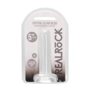 RealRock - Dildo z przyssawką proste 13,5 cm