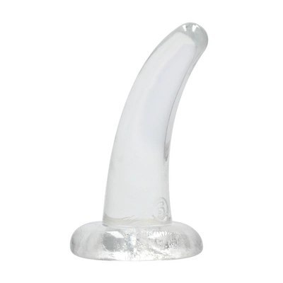 RealRock - Dildo z przyssawką zakrzywione 11,5 cm