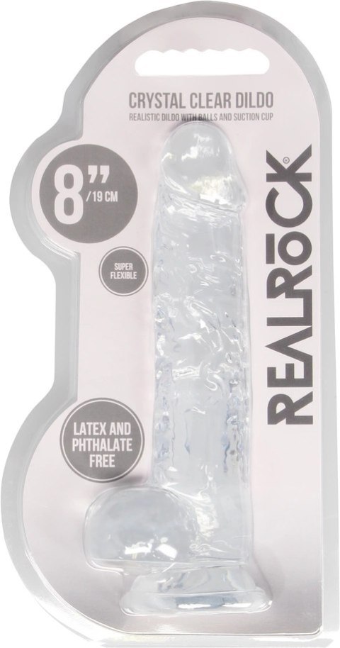 RealRock - Realistyczne dildo z jądrami 21 cm