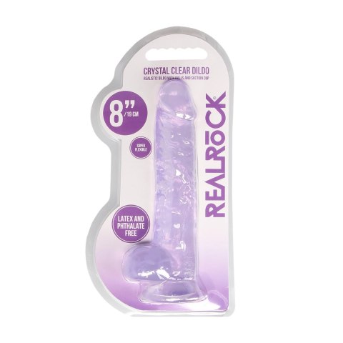 RealRock - Realistyczne dildo z jądrami 21 cm