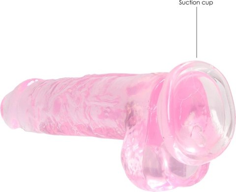 RealRock - Realistyczne dildo z jądrami 21 cm