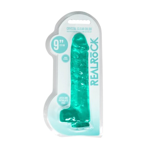 RealRock - Realistyczne dildo z jądrami 22 cm