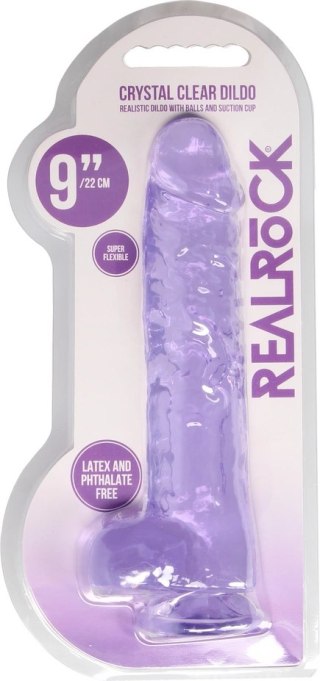 RealRock - Realistyczne dildo z jądrami 23 cm