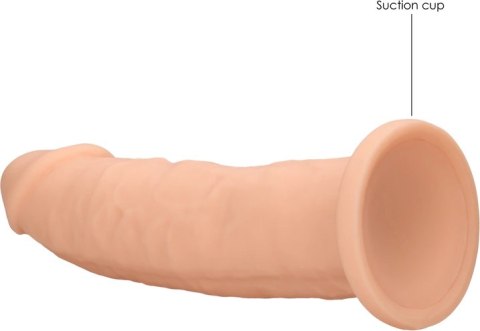 RealRock - Silikonowe dildo bez jąder 23 cm