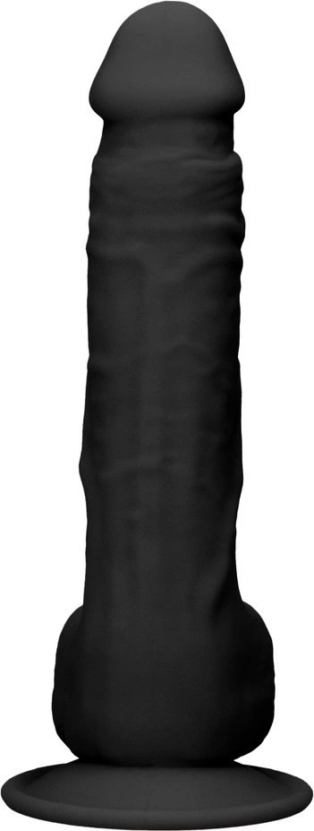 RealRock - Silikonowe dildo z jądrami 24 cm