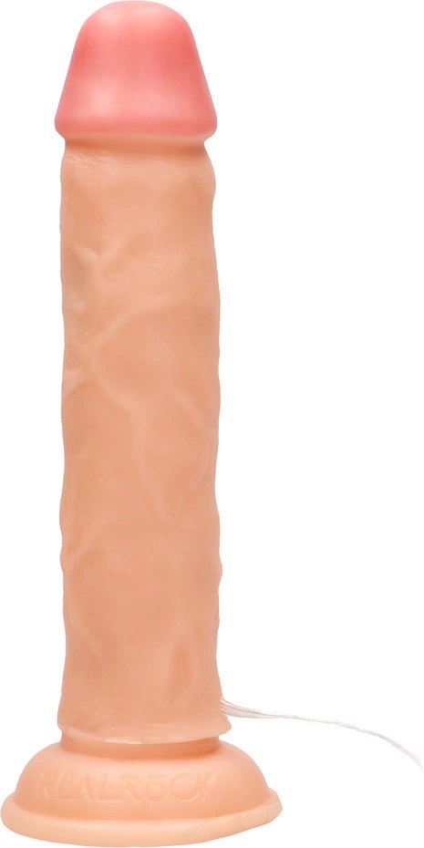 RealRock - Wibrujące realistyczne dildo 23 cm