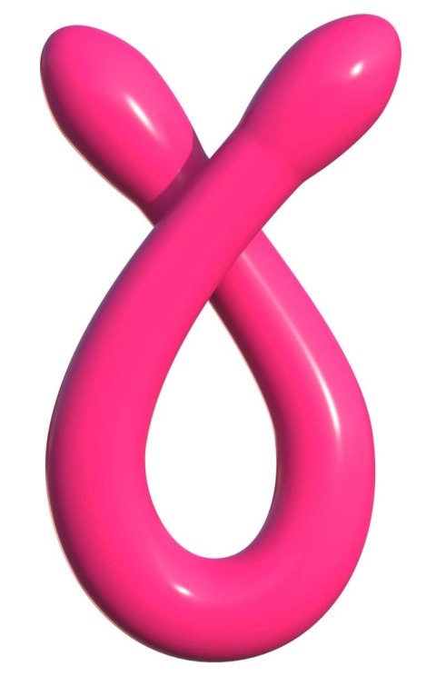 Classix-Podwójne Dildo Elastyczne 44cm Różowe