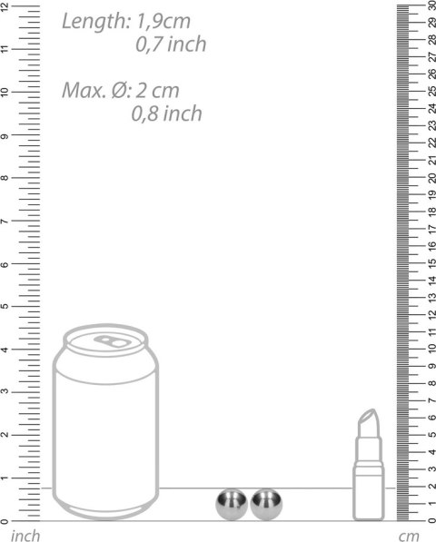 Shots Toys - Zestaw dwóch kulek gejszy - lekkie