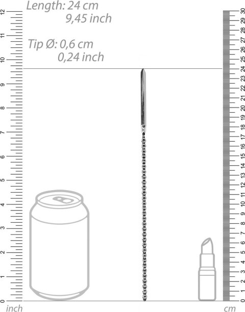 Cewka ze stali nierdzewnej prążkowana 6mm