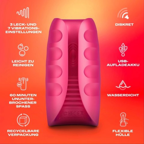 Durex Sensorial Masturbator - Masturbator Automatyczny 7 Trybów Wibracji 3 Tryby Lizania