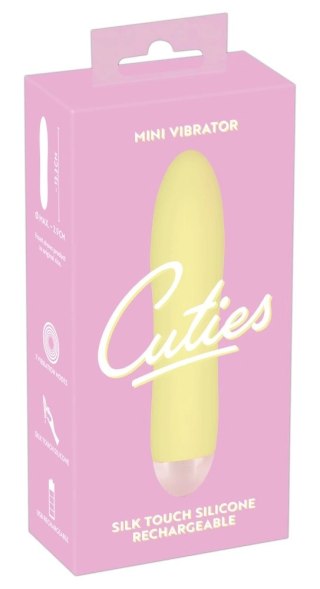 Cuties - Żółty Mini Wibrator Smukły