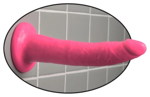 Dillio - Realistyczne Naturalne Dildo Różowe 20cm