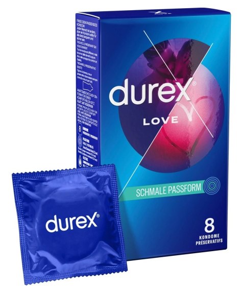 Durex Love - Prezerwatywy Łatwe Dopasowanie 8szt