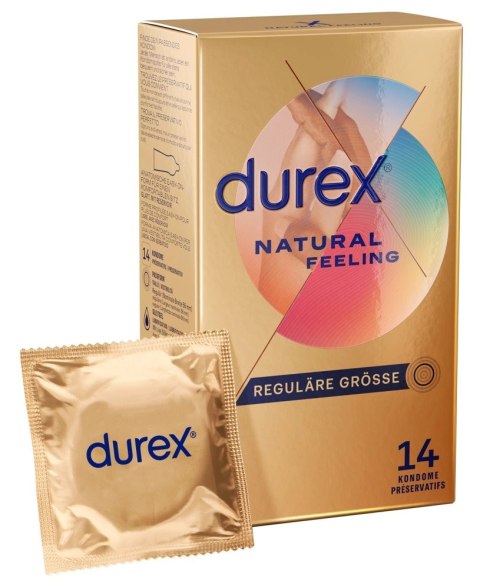 Durex - Naturalne Prezerwatywy Natural Feeling 14 szt