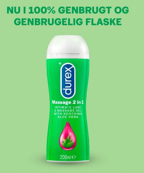 Durex Play 2in1 - Żel Aloesowy Masujący I Smarujący 200ml